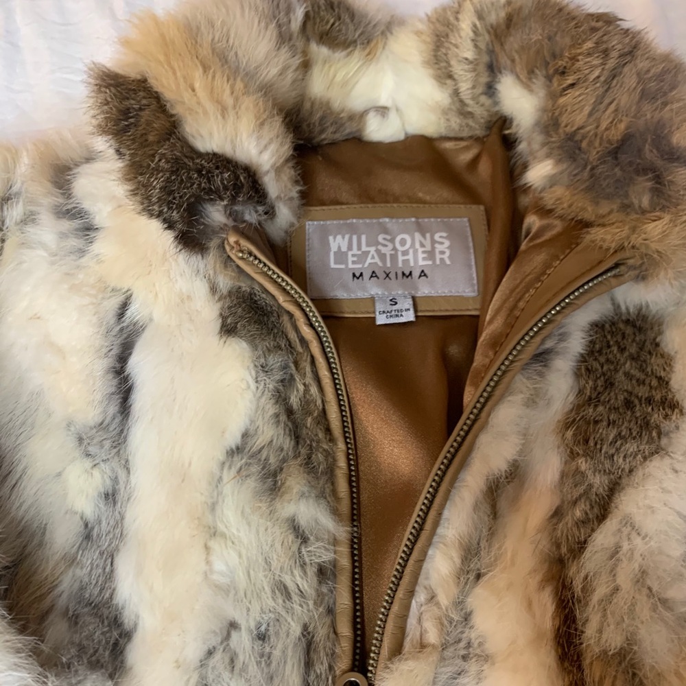 Wilson’s Leather Maxima mink coat. 90’s size small